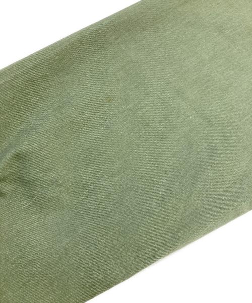 US ARMY（ユーエスアーミー）US ARMY (ユーエスアーミー) 80’s バックプリントユーティリティシャツ カーキ サイズ:なしの古着・服飾アイテム