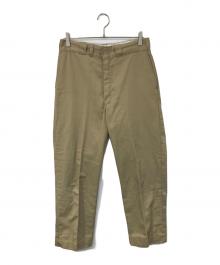 Dickies（ディッキーズ）の古着「裏チェックワークパンツ」｜ベージュ