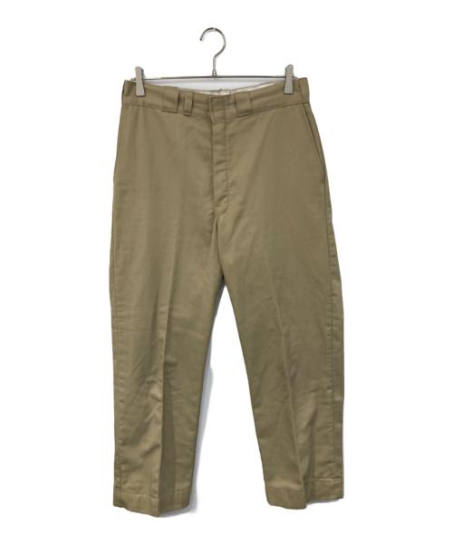 Dickies（ディッキーズ）Dickies (ディッキーズ) 裏チェックワークパンツ ベージュ サイズ:SIZE 34の古着・服飾アイテム