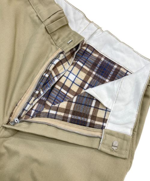 Dickies（ディッキーズ）Dickies (ディッキーズ) 裏チェックワークパンツ ベージュ サイズ:SIZE 34の古着・服飾アイテム