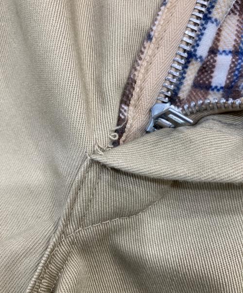Dickies（ディッキーズ）Dickies (ディッキーズ) 裏チェックワークパンツ ベージュ サイズ:SIZE 34の古着・服飾アイテム