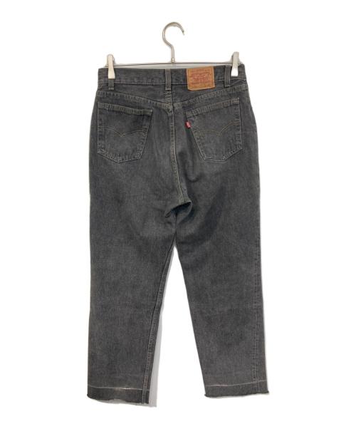 LEVI'S（リーバイス）LEVI'S (リーバイス) 701 先染めブラックデニムパンツ ブラック サイズ:W31の古着・服飾アイテム