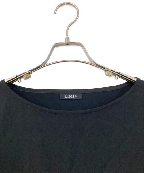 LIMI feu（リミフゥ）LIMI feu (リミフゥ) Gabardine Big Simple Dress/ギャバジン ビッグ シンプル ドレス ブラック サイズ:SIZE Freeの古着・服飾アイテム