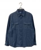 POLO RALPH LAURENポロ・ラルフローレン）の古着「sport whitfield/スポーツ・ホイットフィールド シャツ」｜ネイビー