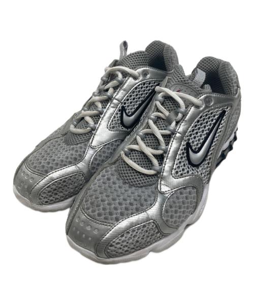 NIKE（ナイキ）NIKE (ナイキ) AIR ZOOM SPIRIDON CAGE 2 LT SMOKE GREY/METALLIC SILVER シルバー サイズ:27.5の古着・服飾アイテム