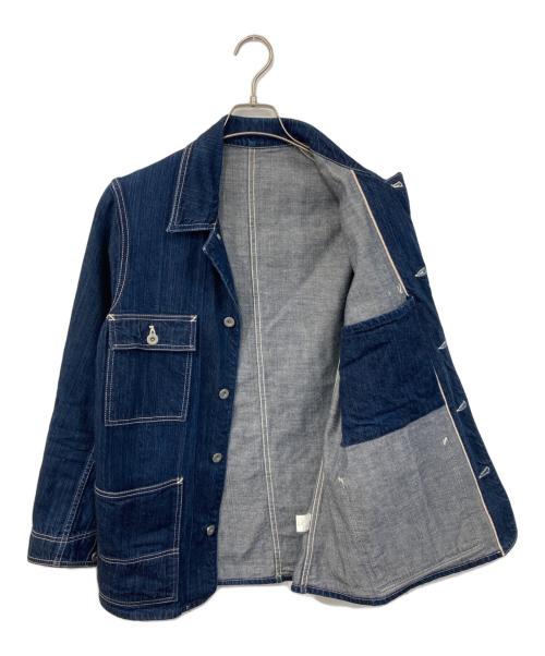 THE FLAT HEAD（ザ・フラットヘッド）THE FLAT HEAD (ザ・フラットヘッド) デニムカバーオール インディゴ サイズ:SIZE Sの古着・服飾アイテム