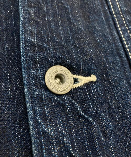 THE FLAT HEAD（ザ・フラットヘッド）THE FLAT HEAD (ザ・フラットヘッド) デニムカバーオール インディゴ サイズ:SIZE Sの古着・服飾アイテム