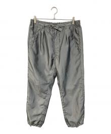 POST O'ALLS（ポストオーバーオールズ）の古着「E-Z Lax 4 Metallic Taffeta/イージー ラックス フォー メタリック タフタ」｜グレー