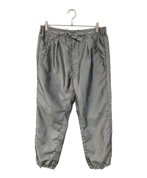 POST O'ALLS（ポストオーバーオールズ）POST O'ALLS (ポストオーバーオールズ) E-Z Lax 4 Metallic Taffeta/イージー ラックス フォー メタリック タフタ グレー サイズ:SIZE XLの古着・服飾アイテム