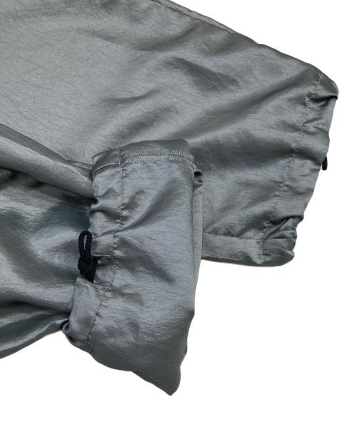 POST O'ALLS（ポストオーバーオールズ）POST O'ALLS (ポストオーバーオールズ) E-Z Lax 4 Metallic Taffeta/イージー ラックス フォー メタリック タフタ グレー サイズ:SIZE XLの古着・服飾アイテム