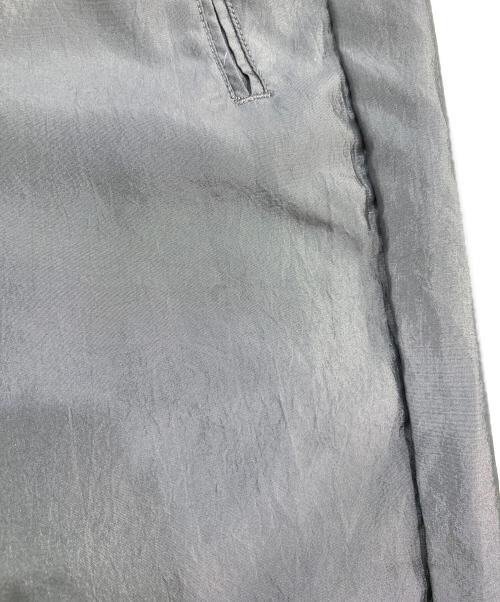 POST O'ALLS（ポストオーバーオールズ）POST O'ALLS (ポストオーバーオールズ) E-Z Lax 4 Metallic Taffeta/イージー ラックス フォー メタリック タフタ グレー サイズ:SIZE XLの古着・服飾アイテム