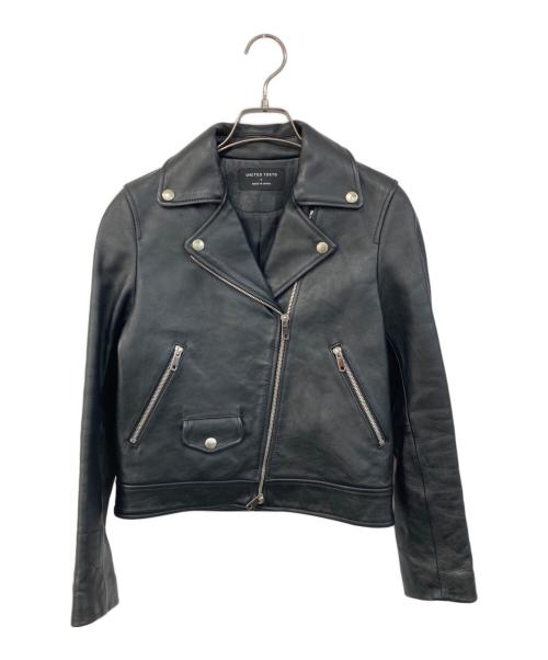 UNITED TOKYO（ユナイテッドトーキョー）UNITED TOKYO (ユナイテッドトーキョー) ライダースジャケット ブラック サイズ:SIZE 1の古着・服飾アイテム