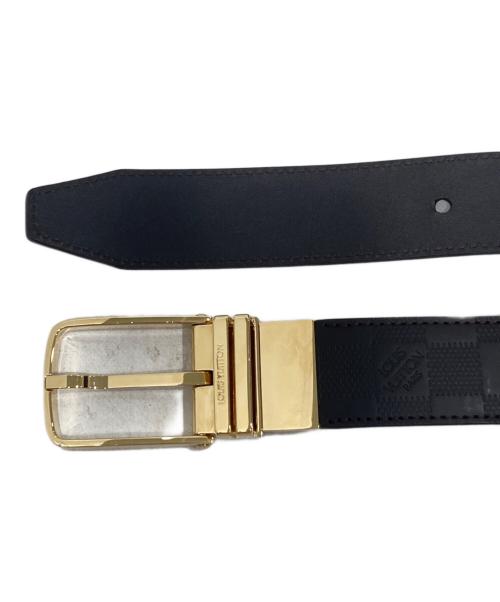 LOUIS VUITTON（ルイ ヴィトン）LOUIS VUITTON (ルイ ヴィトン) サンチュール ボストン ベルト ブラウン サイズ:SIZE 65/34の古着・服飾アイテム