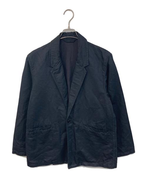 confect（コンフェクト）confect (コンフェクト) シルキーツイルイージージャケット ブラック サイズ:3の古着・服飾アイテム