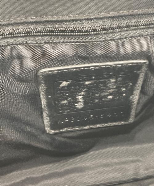 COACH（コーチ）COACH (コーチ) レザーショルダーバッグ ブラックの古着・服飾アイテム