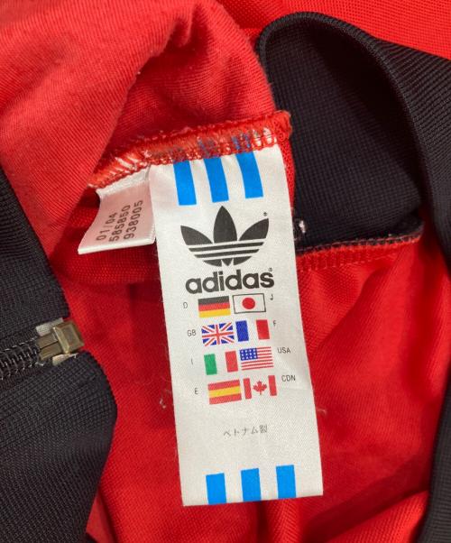 adidas（アディダス）adidas (アディダス) トラックジャケット レッド サイズ:SIZE Mの古着・服飾アイテム