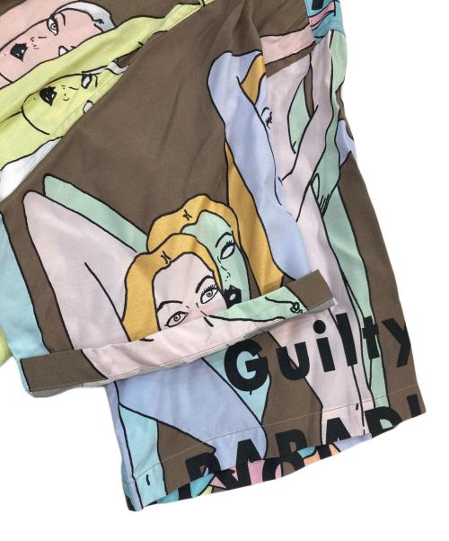 WACKO MARIA（ワコマリア）WACKO MARIA (ワコマリア) HAWAIAN SHIRT 天国東京百女柄図 ブラウン サイズ:SIZE Mの古着・服飾アイテム