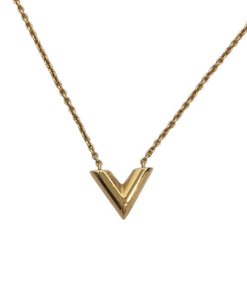 LOUIS VUITTON（ルイ ヴィトン）LOUIS VUITTON (ルイ ヴィトン) ネックレス　エッセンシャルV ゴールドの古着・服飾アイテム