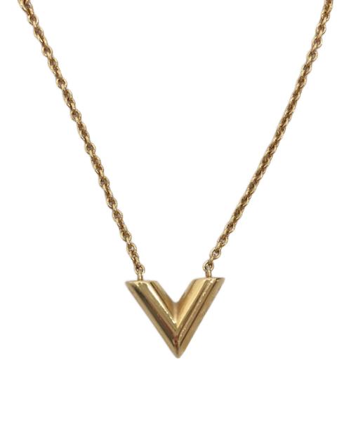 LOUIS VUITTON（ルイ ヴィトン）LOUIS VUITTON (ルイ ヴィトン) ネックレス　エッセンシャルV ゴールドの古着・服飾アイテム
