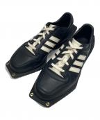 adidasアディダス）の古着「FORUM SQ W/フォーラム スクエア W」｜ブラック