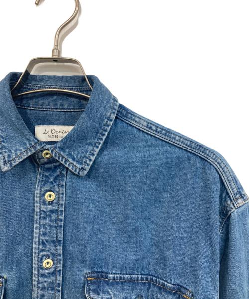SLOBE IENA（スローブ イエナ）SLOBE IENA (スローブ イエナ) LE DENIM BDUデニムシャツ インディゴ サイズ:不明の古着・服飾アイテム