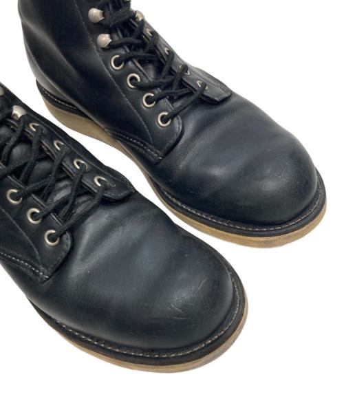 RED WING（レッドウィング）RED WING (レッドウィング) 6インチクラシックブーツ ブラック サイズ:SIZE 9の古着・服飾アイテム