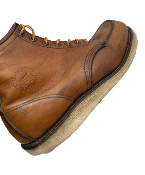 RED WING（レッドウィング）RED WING (レッドウィング) 6インチクラシックモックブーツ ブラウン サイズ:SIZE 9の古着・服飾アイテム