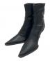 melt the lady（メルトザレディ）の古着「pointed skinny short boots」｜ブラック