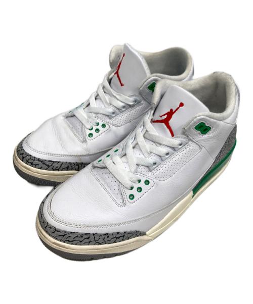 NIKE（ナイキ）NIKE (ナイキ) Air Jordan 3 Retro/エアジョーダン 3 レトロ ホワイト サイズ:SIZE 28cmの古着・服飾アイテム