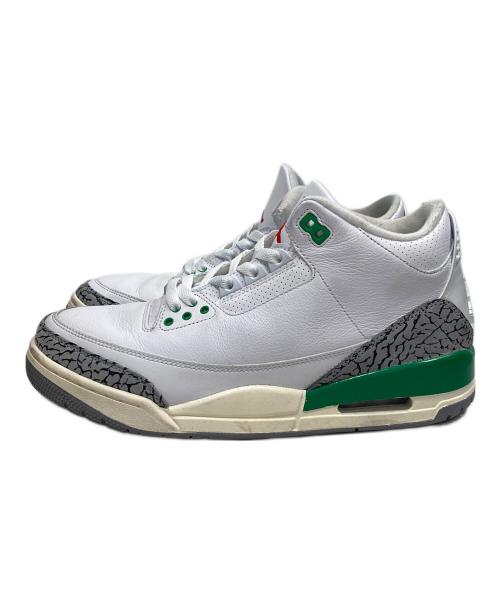 NIKE（ナイキ）NIKE (ナイキ) Air Jordan 3 Retro/エアジョーダン 3 レトロ ホワイト サイズ:SIZE 28cmの古着・服飾アイテム
