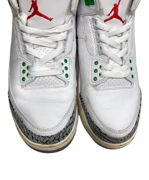 NIKE（ナイキ）NIKE (ナイキ) Air Jordan 3 Retro/エアジョーダン 3 レトロ ホワイト サイズ:SIZE 28cmの古着・服飾アイテム
