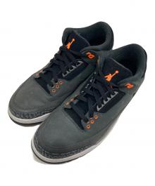 NIKE（ナイキ）の古着「AIR JORDAN 3 RETRO "FEAR"/エアジョーダン 3 レトロ "フィアー”」｜ブラック