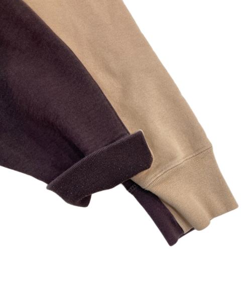 SUPREME（シュプリーム）SUPREME (シュプリーム) S Logo Split Hooded Sweatshirt ベージュ サイズ:SIZE Lの古着・服飾アイテム