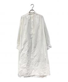TEN×Ron Herman（テン×ロンハーマン）の古着「カフタンドレス」｜ホワイト
