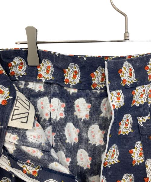 SZ Blockprints（エスゼットブロックプリント）SZ Blockprints (エスゼットブロックプリント) Canvas Skirt ネイビー サイズ:不明の古着・服飾アイテム