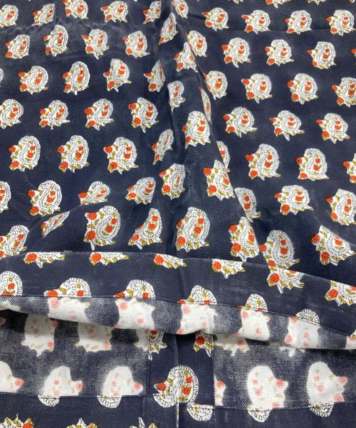SZ Blockprints（エスゼットブロックプリント）SZ Blockprints (エスゼットブロックプリント) Canvas Skirt ネイビー サイズ:不明の古着・服飾アイテム