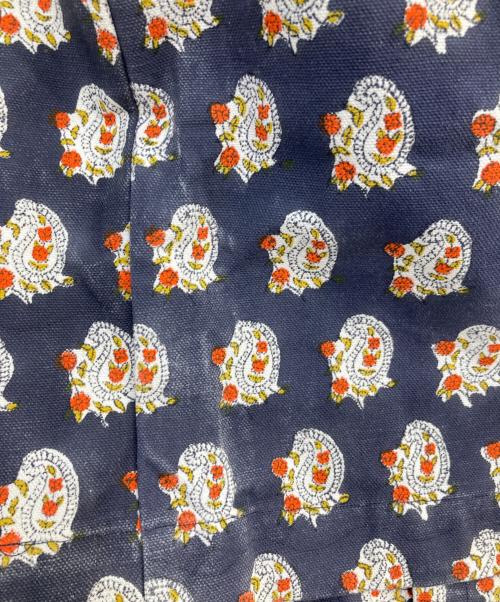 SZ Blockprints（エスゼットブロックプリント）SZ Blockprints (エスゼットブロックプリント) Canvas Skirt ネイビー サイズ:不明の古着・服飾アイテム