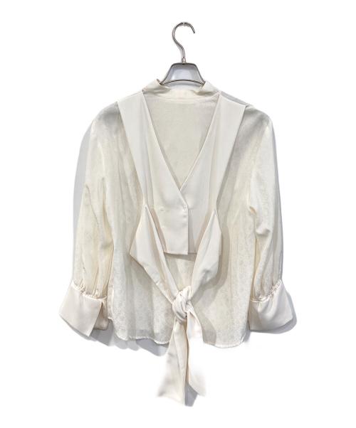 Ameri（アメリ）Ameri (アメリ) UNDRESSED LADY KUNG FU SHIRT ホワイト サイズ:Fの古着・服飾アイテム