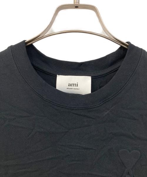 AMI Alexandre Mattiussi（アミアレクサンドルマテュッシ）AMI Alexandre Mattiussi (アミアレクサンドルマテュッシ) AMI DE COEUR/アミ・ドゥ・クール ブラック サイズ:SIZE XSの古着・服飾アイテム