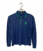 POLO GOLFポロ ゴルフ）の古着「ラガーシャツ」｜ネイビー