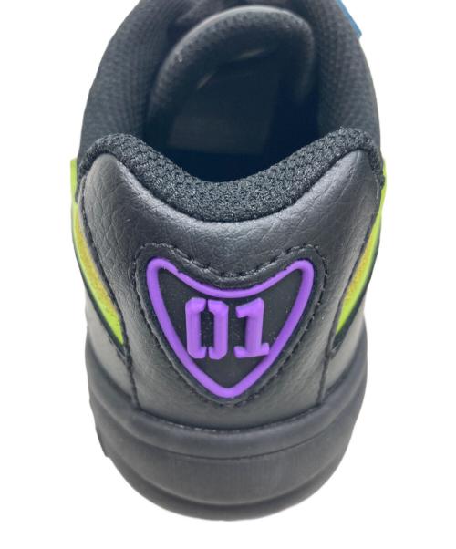FILA（フィラ）FILA (フィラ) EVANGELION (エヴァンゲリオン) 初号機 FILA 新世紀エヴァンゲリオン  ローカットスニーカー ブラック サイズ:24の古着・服飾アイテム
