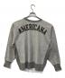 Americana (アメリカーナ) 2トーンスウェット グレー サイズ:FREE：5000円