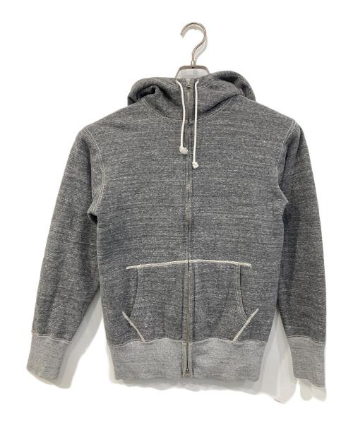 freewheelers（フリーホイーラーズ）freewheelers (フリーホイーラーズ) ハイネック フルジップスウェットパーカー グレー サイズ:SIZE Lの古着・服飾アイテム