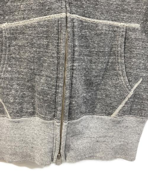 freewheelers（フリーホイーラーズ）freewheelers (フリーホイーラーズ) ハイネック フルジップスウェットパーカー グレー サイズ:SIZE Lの古着・服飾アイテム