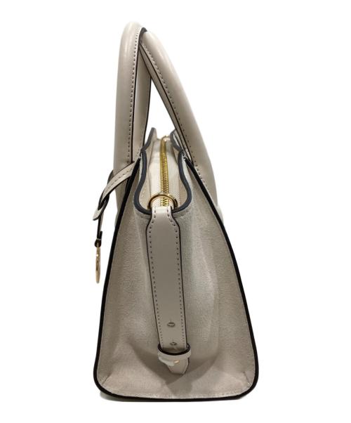 MICHAEL KORS（マイケル・コース）MICHAEL KORS (マイケル・コース) 2WAYショルダーバッグ ホワイトの古着・服飾アイテム