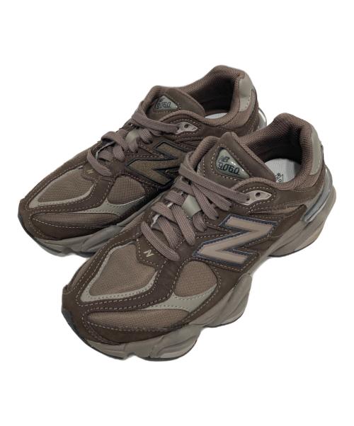 NEW BALANCE（ニューバランス）NEW BALANCE (ニューバランス) 9060ローカットスニーカー ブラウン サイズ:SIZE 23.5cmの古着・服飾アイテム
