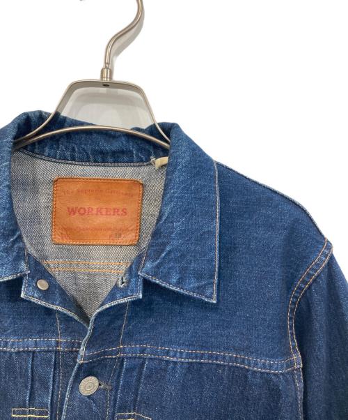 WORKERS（ワーカーズ）WORKERS (ワーカーズ) 1ST デニムジャケット インディゴ サイズ:38の古着・服飾アイテム