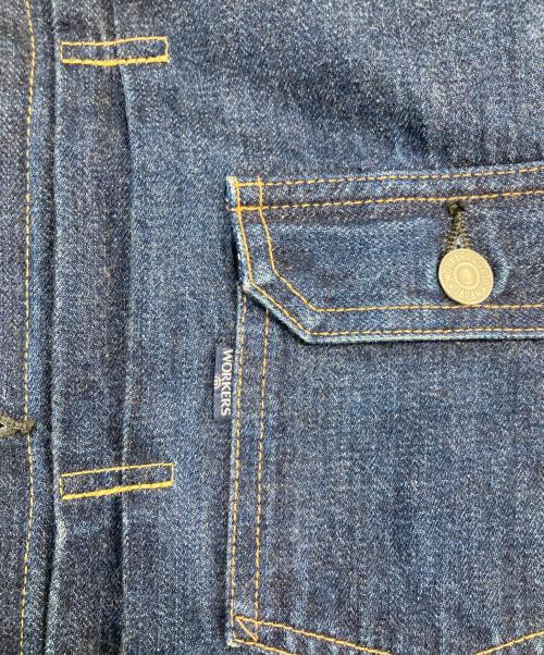 WORKERS（ワーカーズ）WORKERS (ワーカーズ) 1ST デニムジャケット インディゴ サイズ:38の古着・服飾アイテム