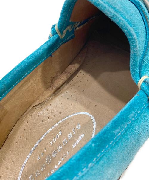 san gennare（サン ジェナーロ）san gennare (サン ジェナーロ) スウェードビットローファー ブルー サイズ:SIZE 41の古着・服飾アイテム