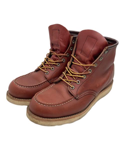 RED WING（レッドウィング）RED WING (レッドウィング) IRISH SETTER 6' MOC-TOE ブラウン サイズ:27.5cmの古着・服飾アイテム